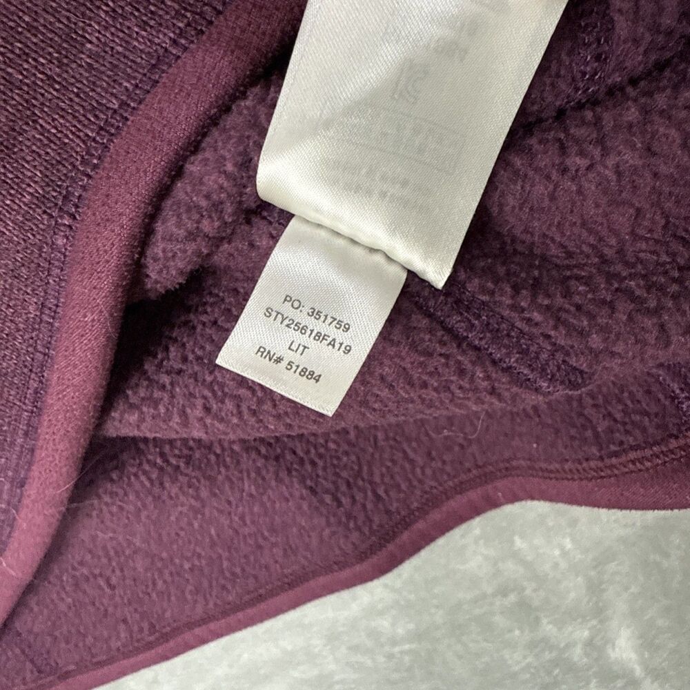Patagonia Burgundy Quarter-Zip Women's Better Sweater - Picture 11 of 11